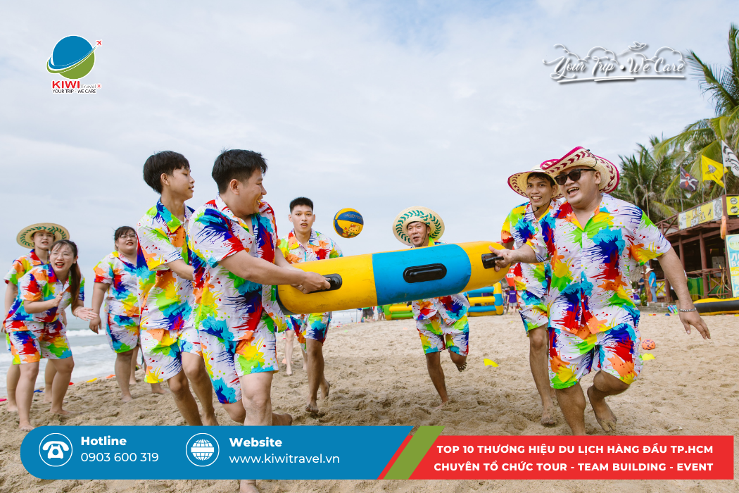 TEAM BUILDING BÃI BIỂN - LỰA CHỌN HÀNG ĐẦU CỦA NHIỀU DOANH NGHIỆP 