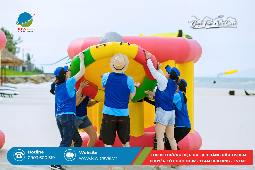TEAM BUILDING BÃI BIỂN - LỰA CHỌN HÀNG ĐẦU CỦA NHIỀU DOANH NGHIỆP 