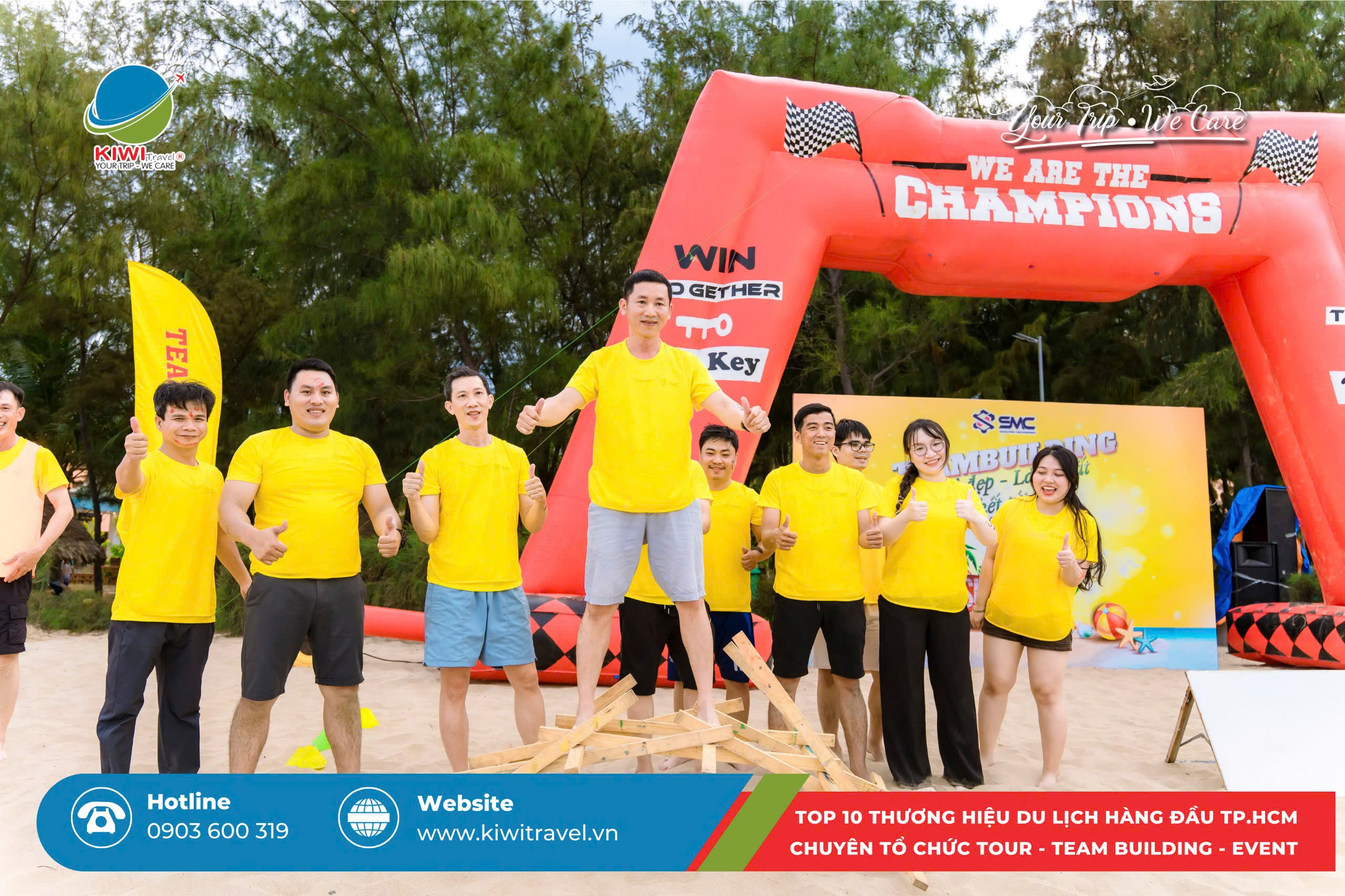 KIWI TRAVEL x SMC | “CHƠI ĐẸP - LÀM CHẤT - GẮN KẾT TỚI CÙNG”