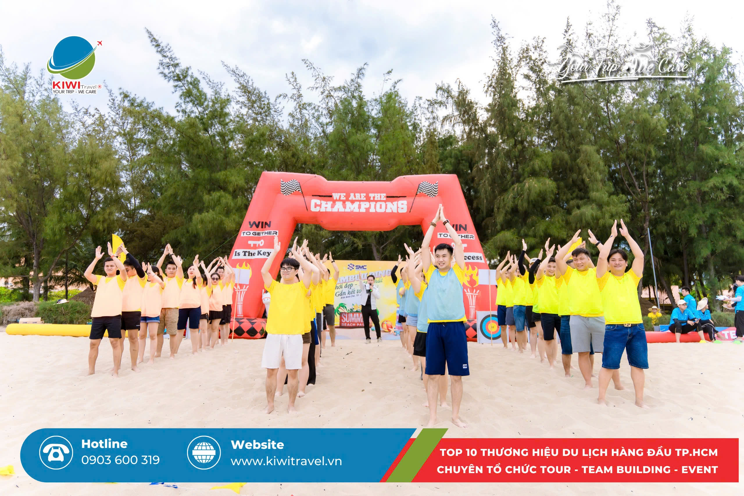 KIWI TRAVEL x SMC | “CHƠI ĐẸP - LÀM CHẤT - GẮN KẾT TỚI CÙNG”