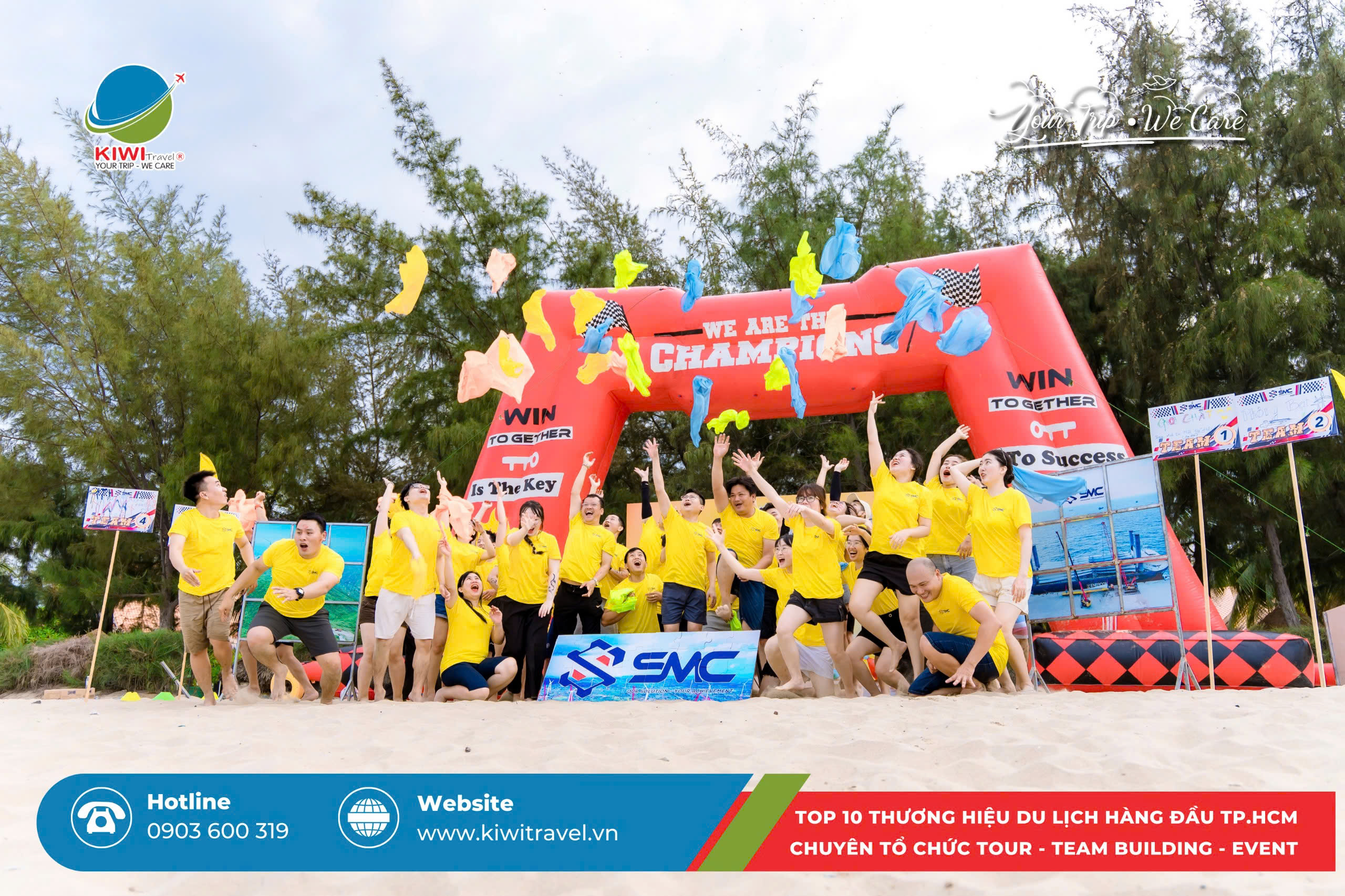 KIWI TRAVEL x SMC | “CHƠI ĐẸP - LÀM CHẤT - GẮN KẾT TỚI CÙNG”
