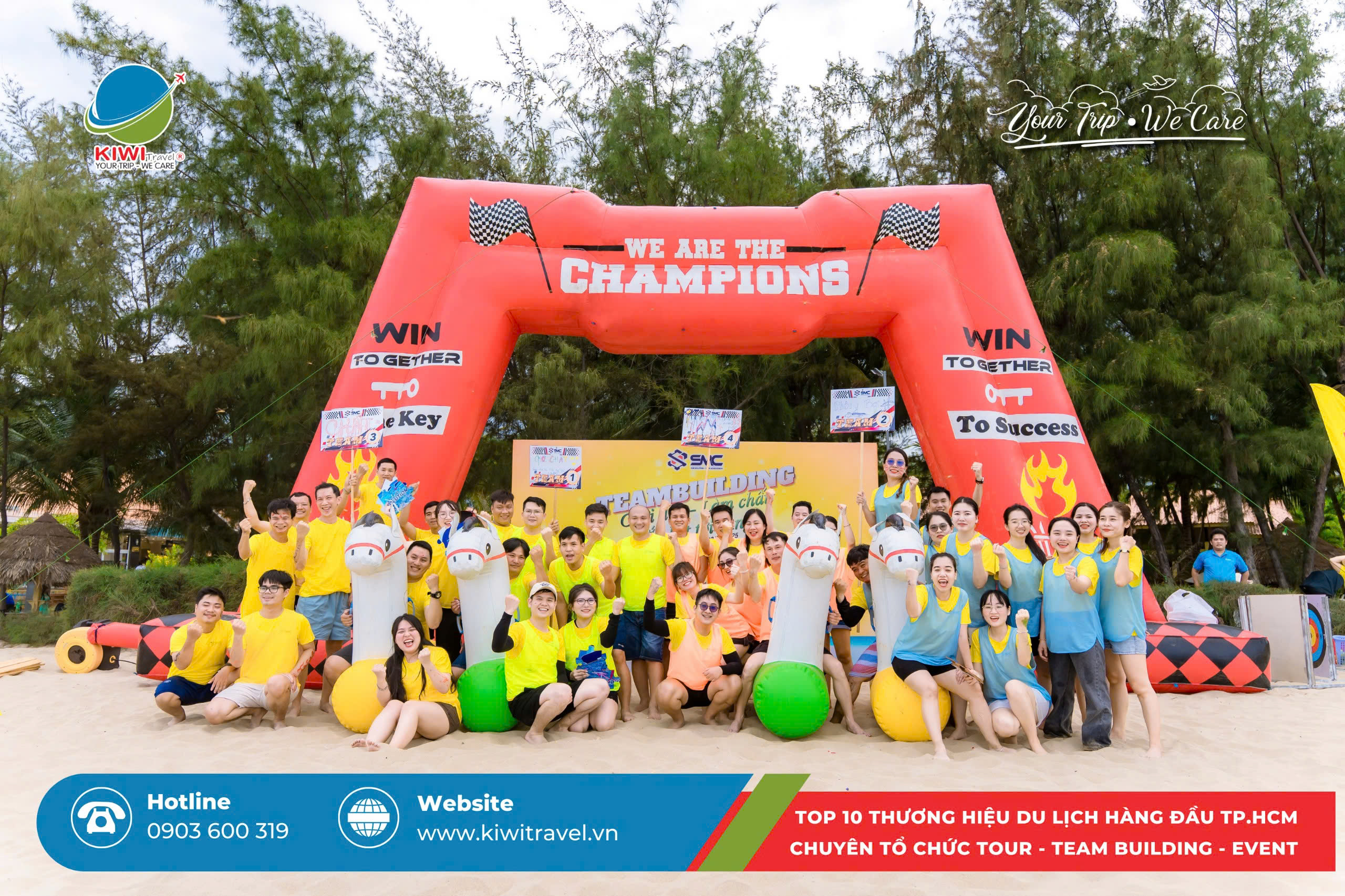 KIWI TRAVEL x SMC | “CHƠI ĐẸP - LÀM CHẤT - GẮN KẾT TỚI CÙNG”
