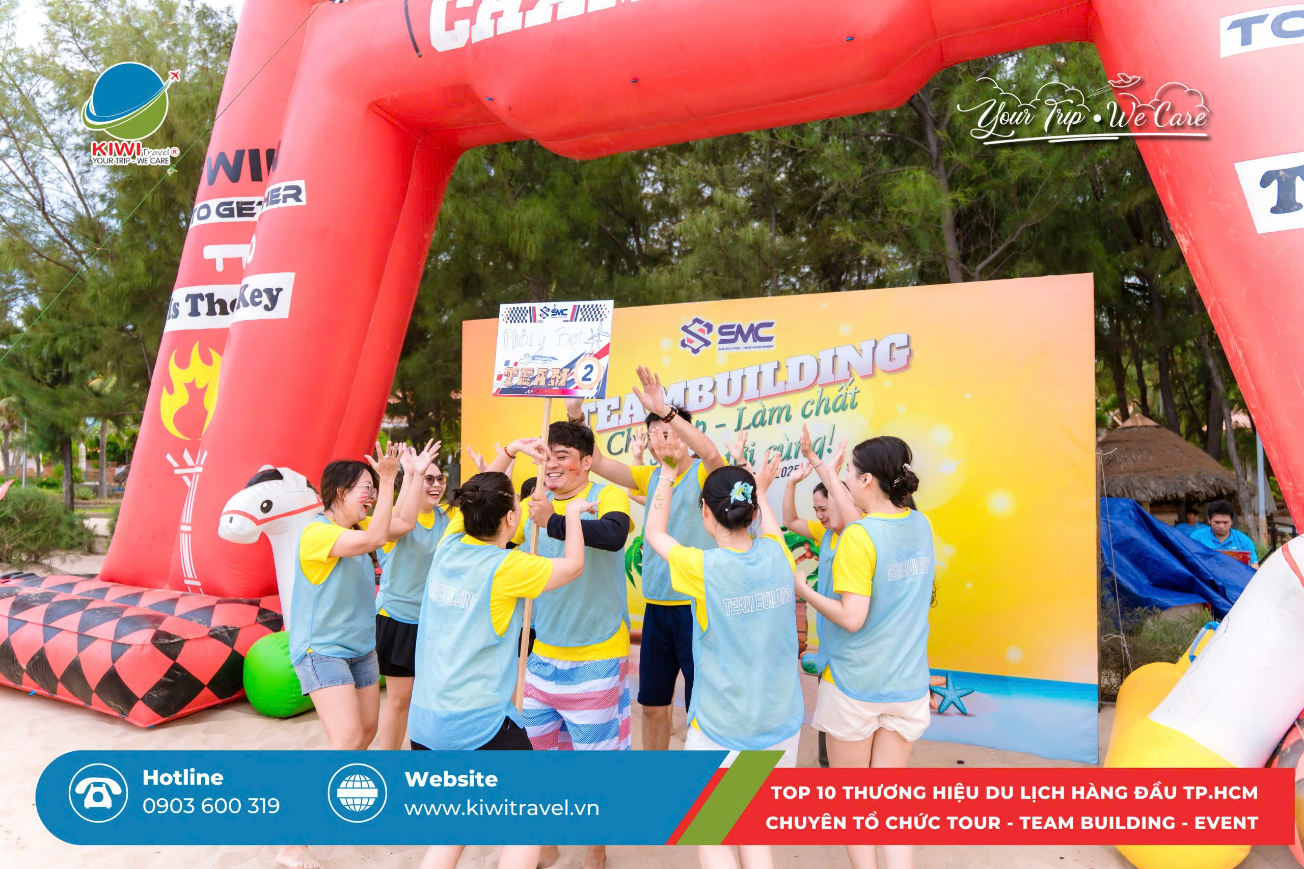 KIWI TRAVEL x SMC | “CHƠI ĐẸP - LÀM CHẤT - GẮN KẾT TỚI CÙNG”