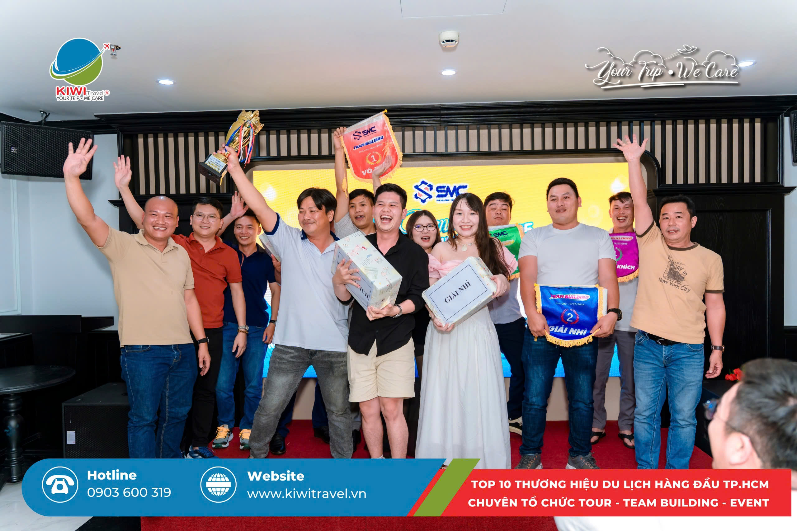 KIWI TRAVEL x SMC | “CHƠI ĐẸP - LÀM CHẤT - GẮN KẾT TỚI CÙNG”