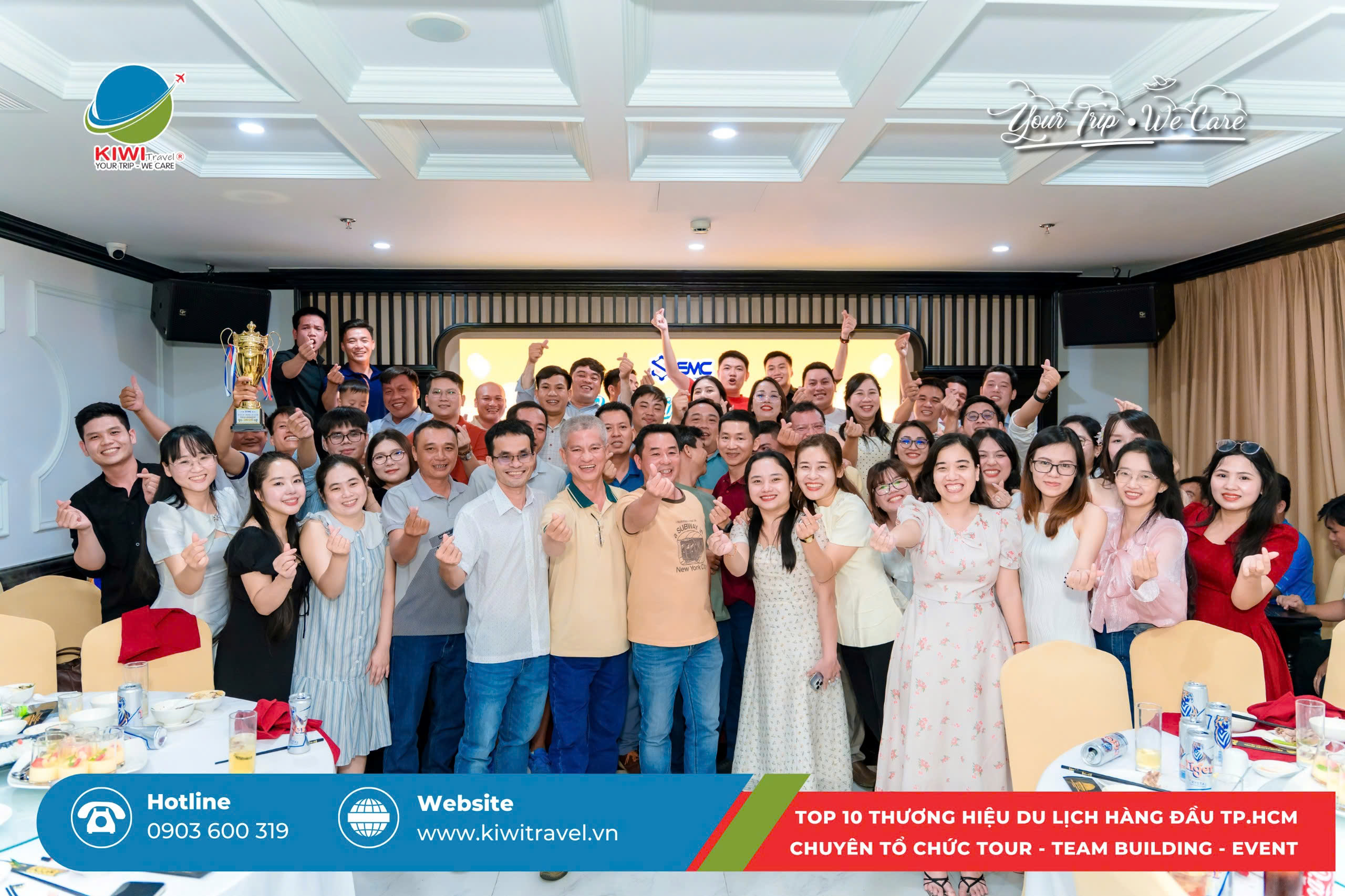 KIWI TRAVEL x SMC | “CHƠI ĐẸP - LÀM CHẤT - GẮN KẾT TỚI CÙNG”