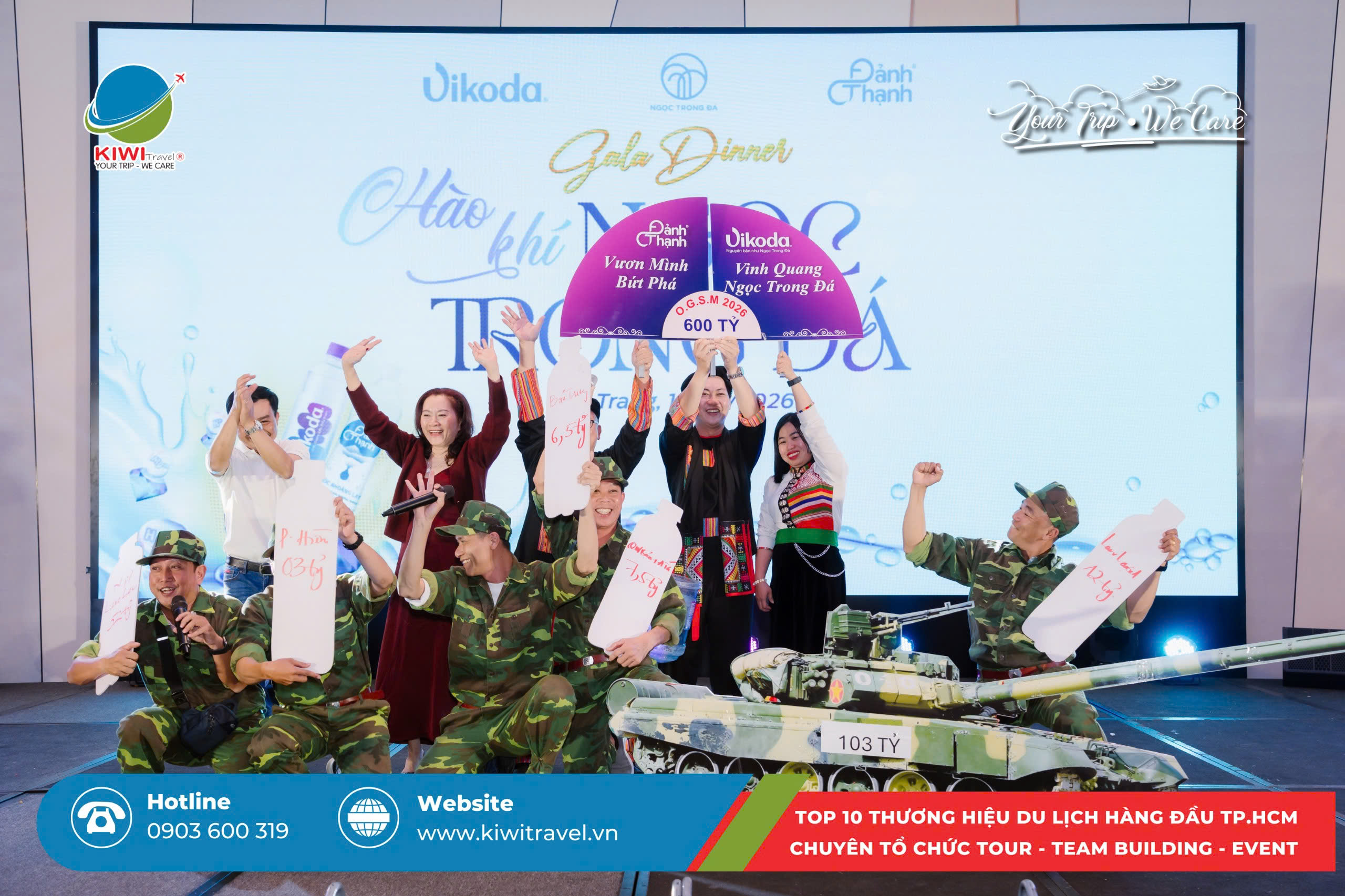 KIWI TRAVEL x VIKODA | GALA DINNER:  “HÀO KHÍ - NGỌC TRONG ĐÁ”