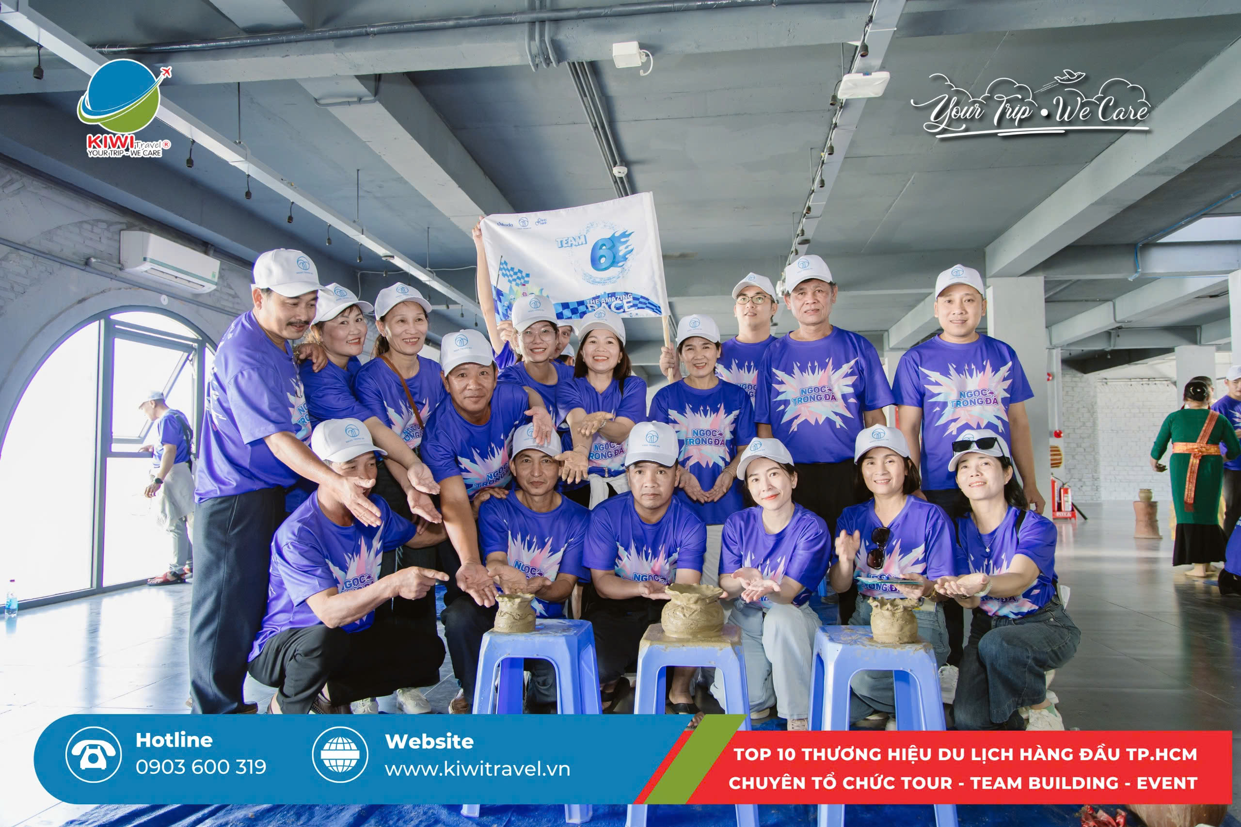 KIWI TRAVEL x VIKODA | TEAMBUILDING: “HÀO KHÍ - NGỌC TRONG ĐÁ”