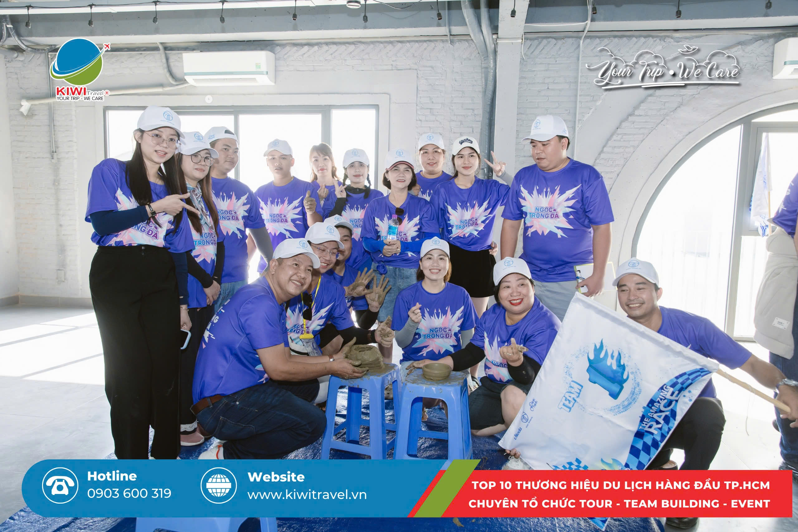 KIWI TRAVEL x VIKODA | TEAMBUILDING: “HÀO KHÍ - NGỌC TRONG ĐÁ”