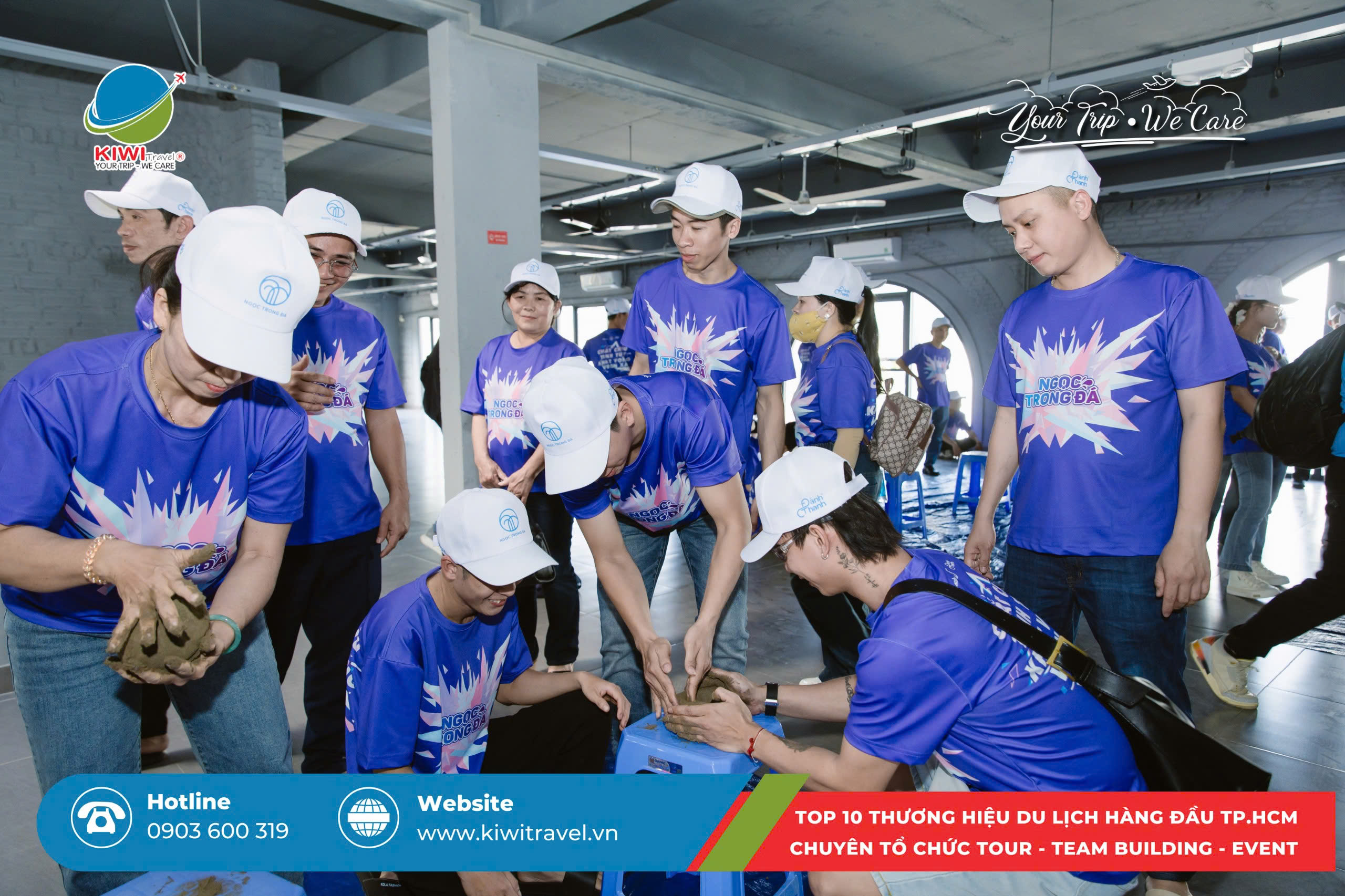 KIWI TRAVEL x VIKODA | TEAMBUILDING: “HÀO KHÍ - NGỌC TRONG ĐÁ”