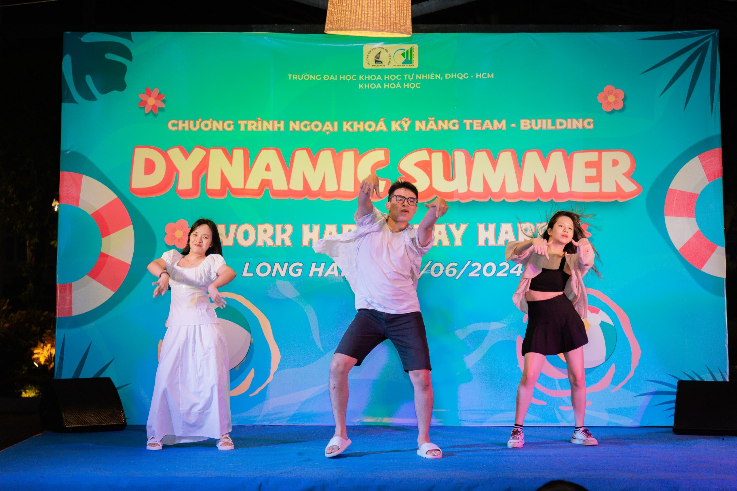 Dynamic summer - work hard, play hard