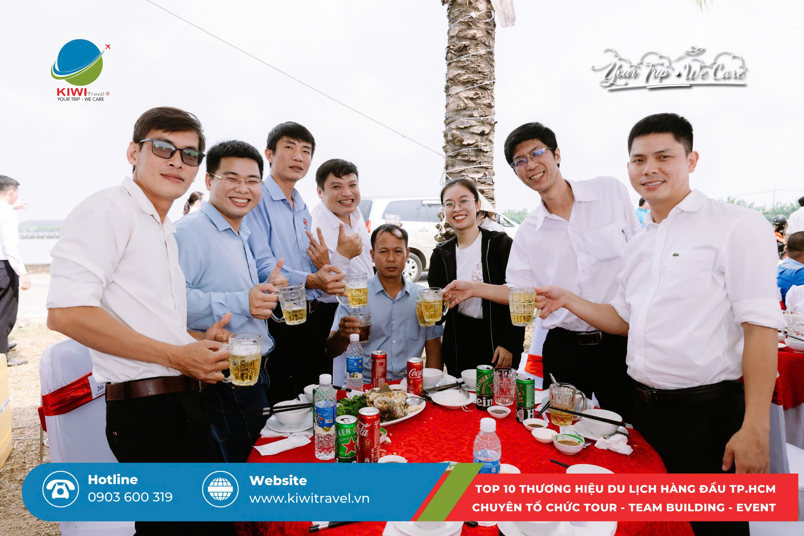 KIWI TRAVEL x CÔNG TY CP CẤP NƯỚC KÊNH ĐÔNG | “Gắn kết nội lực - Vững bước tương lai”