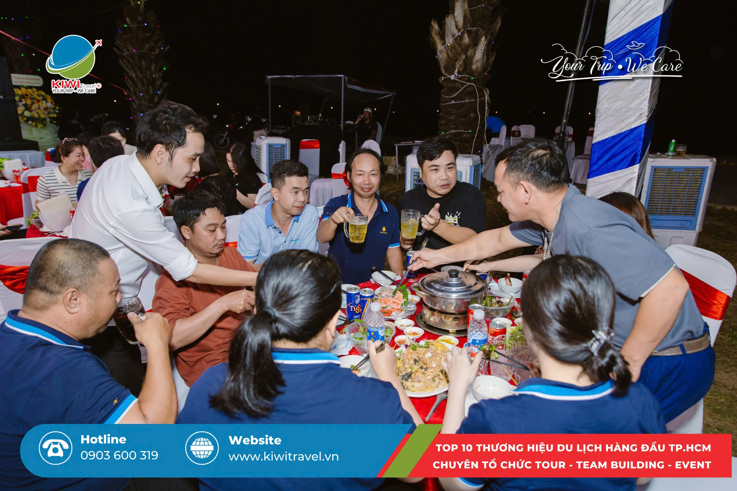 KIWI TRAVEL x CÔNG TY CP CẤP NƯỚC KÊNH ĐÔNG | “Gắn kết nội lực - Vững bước tương lai”