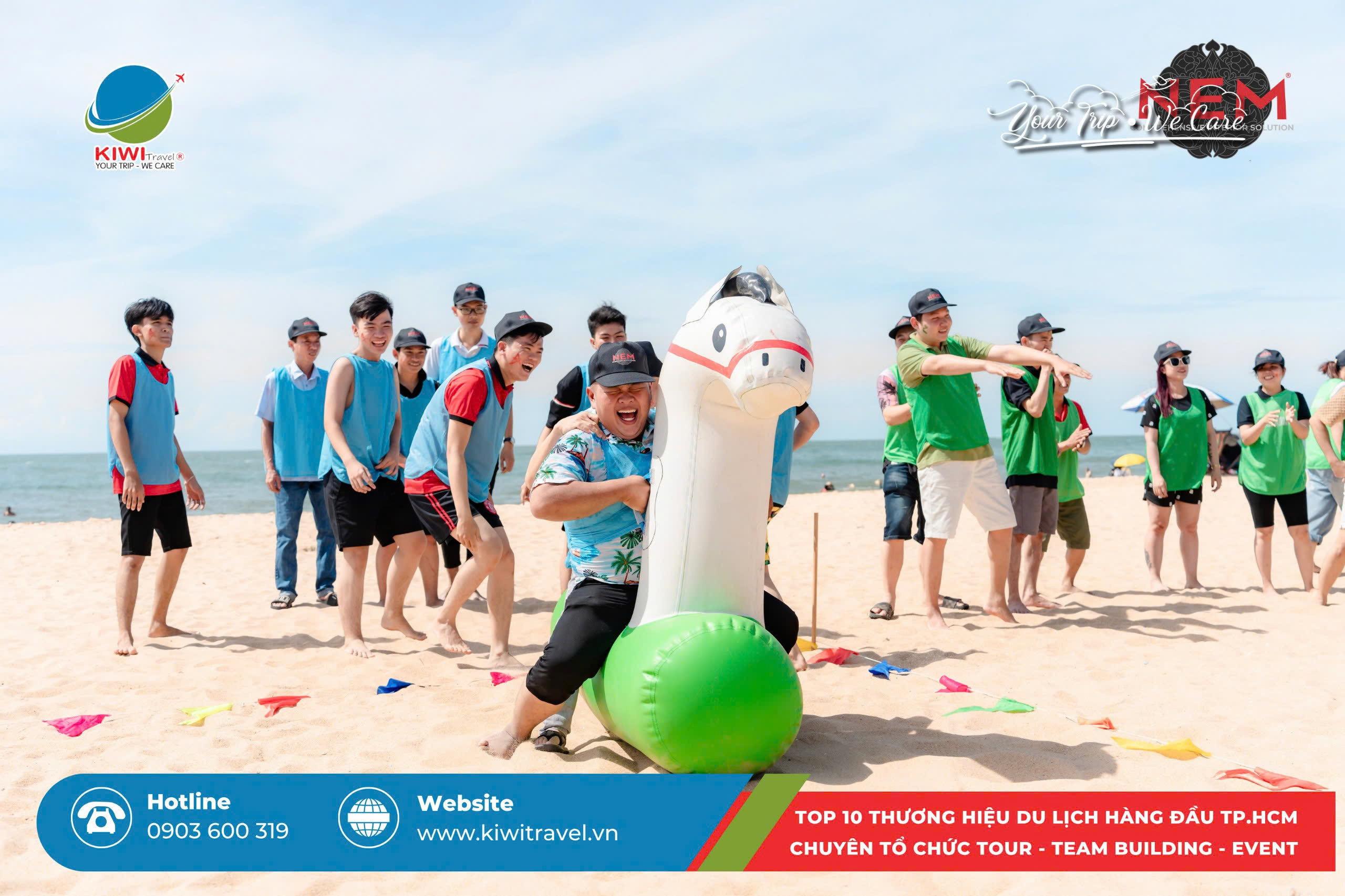 KIWI TRAVEL - TEAMBUILDING - TEAM BUILDING