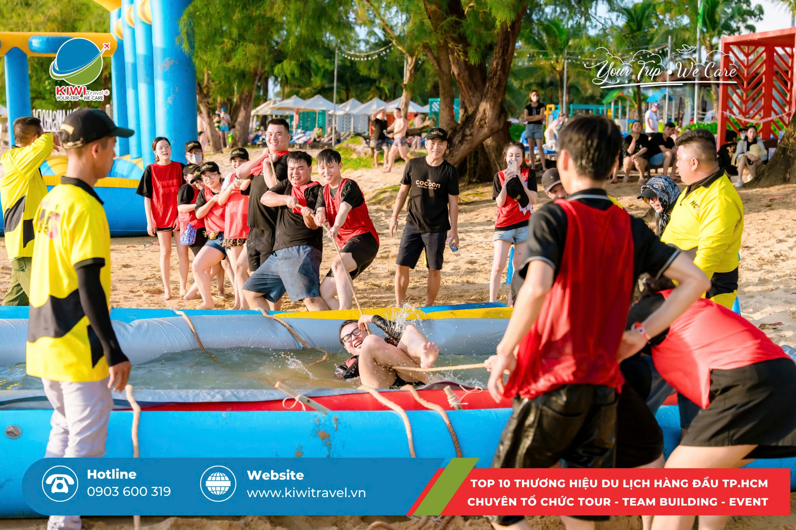 KIWI TRAVEL - TEAMBUILDING - TEAM BUILDING