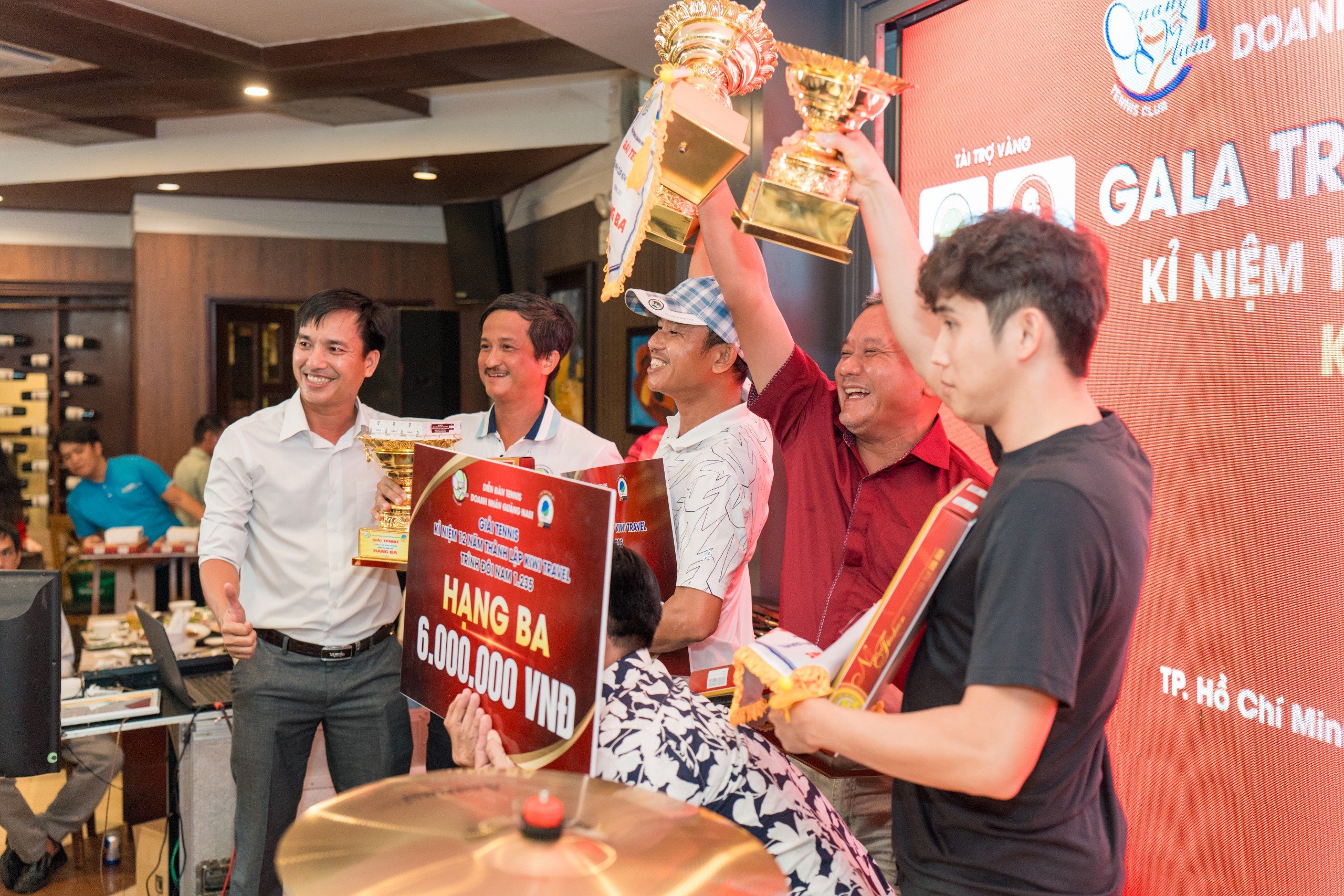 Giải Tennis Kỉ niệm 12 năm thành lập Kiwi Travel