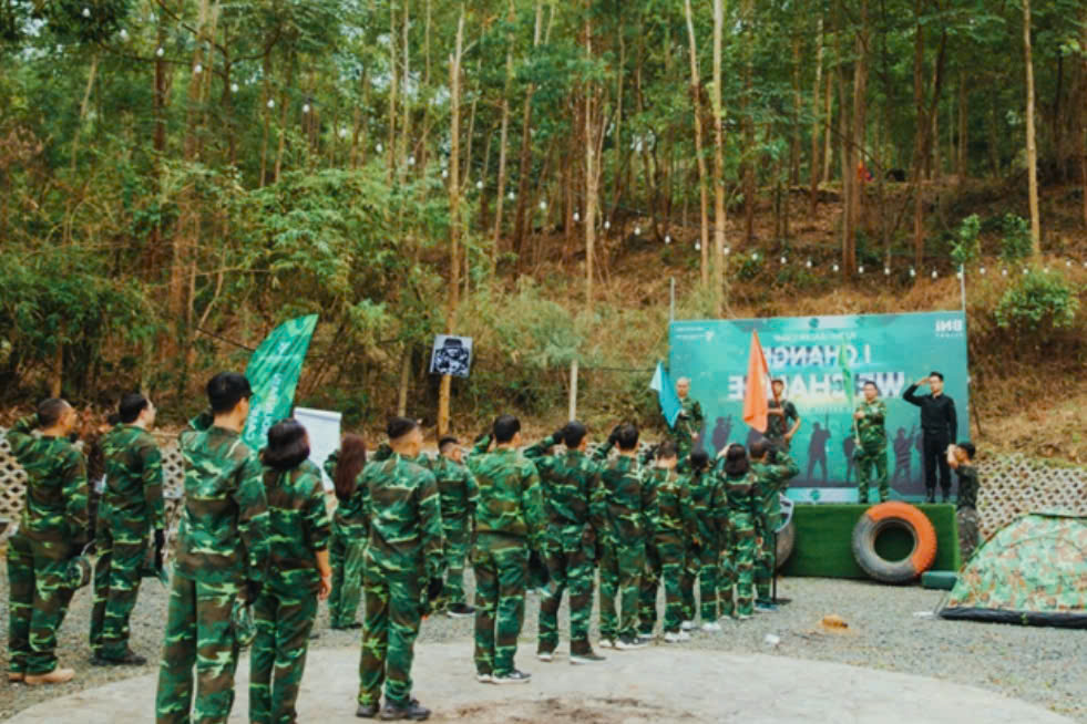 Team building Quân Đội- Một concept độc đáo