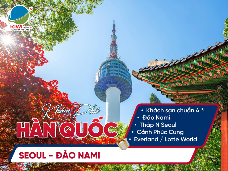 HÀN QUỐC: SEOUL - NAMI | VIETJET AIR 862-861
